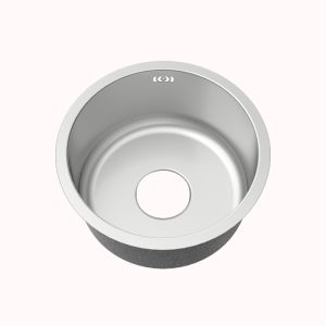 כיור עגול נירוסטה קוטר 39 1