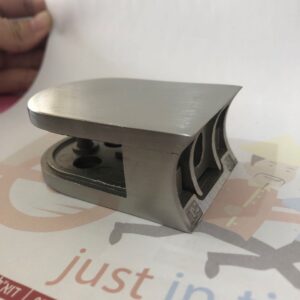 תופסן זכוכית גב עגול לצינור בקוטר 50.8 1