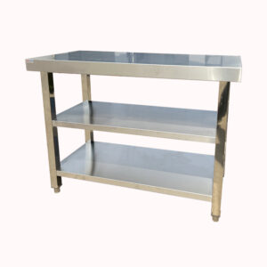 שולחן נירוסטה 3 קומות 120 סמ - מילאנו 1