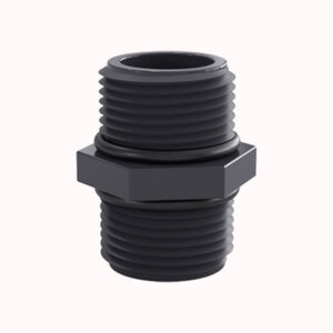 מחבר מים מעבר זכר זכר 1/2 1