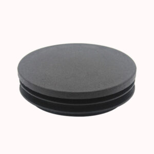 פקק לחיצה פלסטיק שחור לצינור בקוטר 22 1