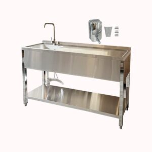 שולחן עם כיור שמאל 120 סמ - אמסטרדם 1