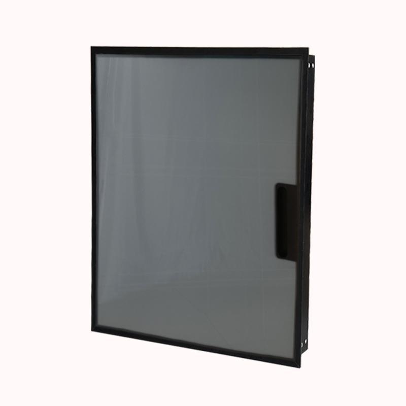 מסגרת עם דלת בודד אפור מידות מסגרת גובה 53.2 רוחב 50.5 1