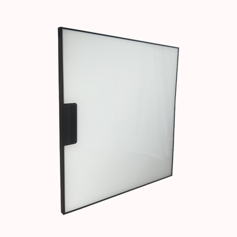 דלת לבן זכוכית גובה 48.7 רוחב 39.8 1