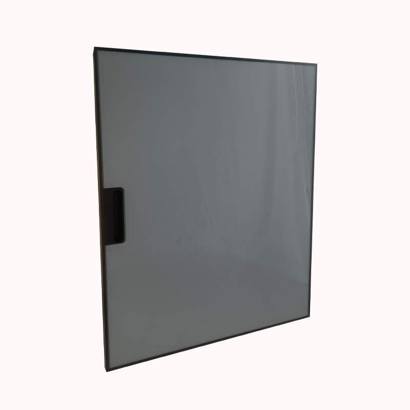 דלת אפור זכוכית גובה 72.5 רוחב 59.7 1