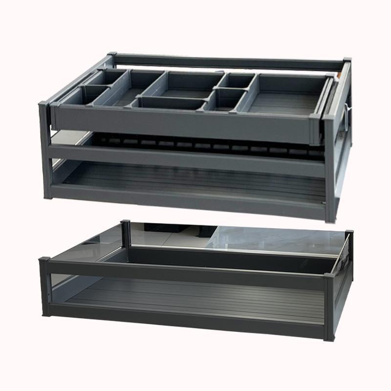 סט מגירות פנימי לארון 80 סמ 1