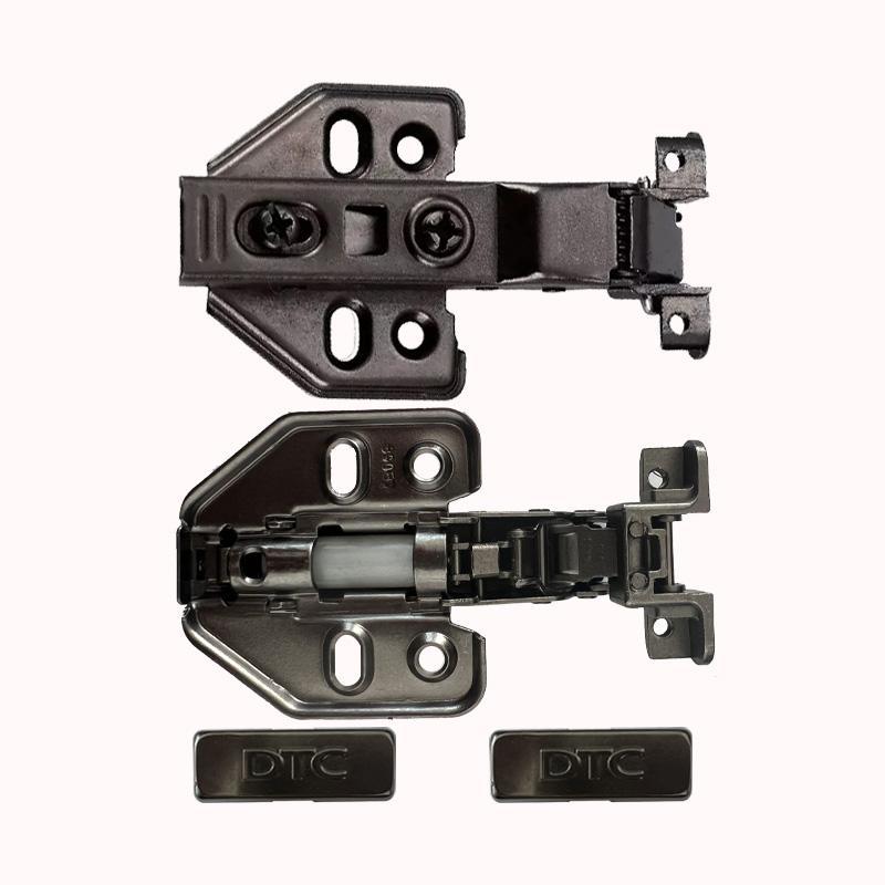 ציר פרופיל אלומניום שחור חצי 1