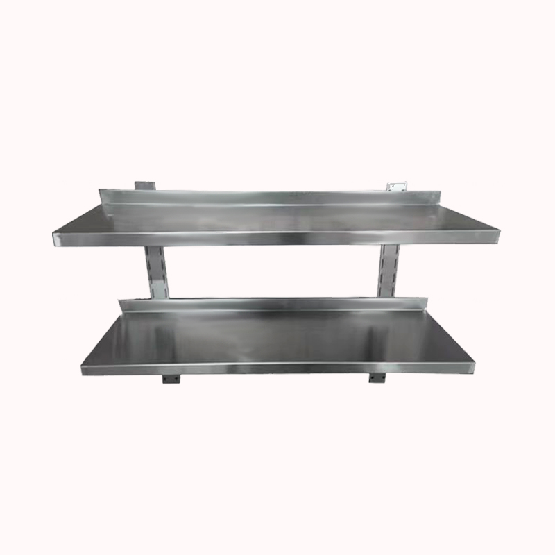 מדף נירוסטה כפול 140 1