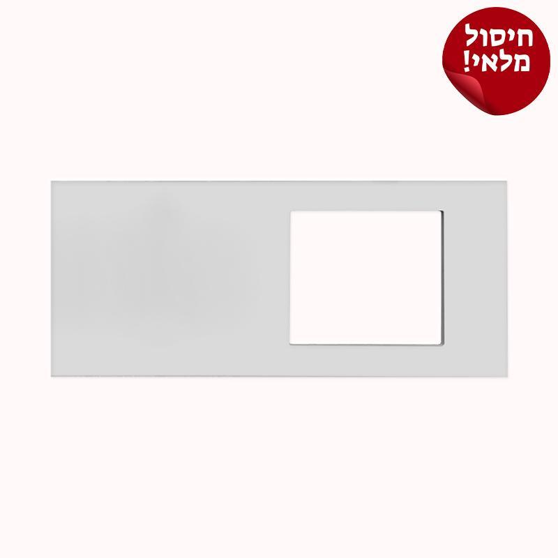 שיש לבן 164 סמ עם פתח לכיור 1