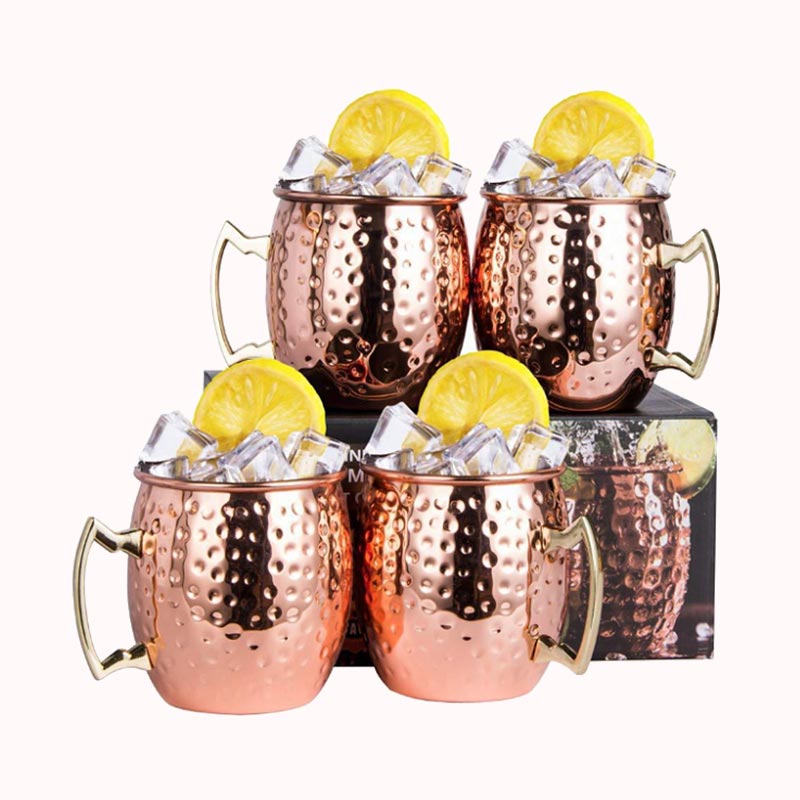 כוס פרד טקסטורה רוז - 4 יח 1