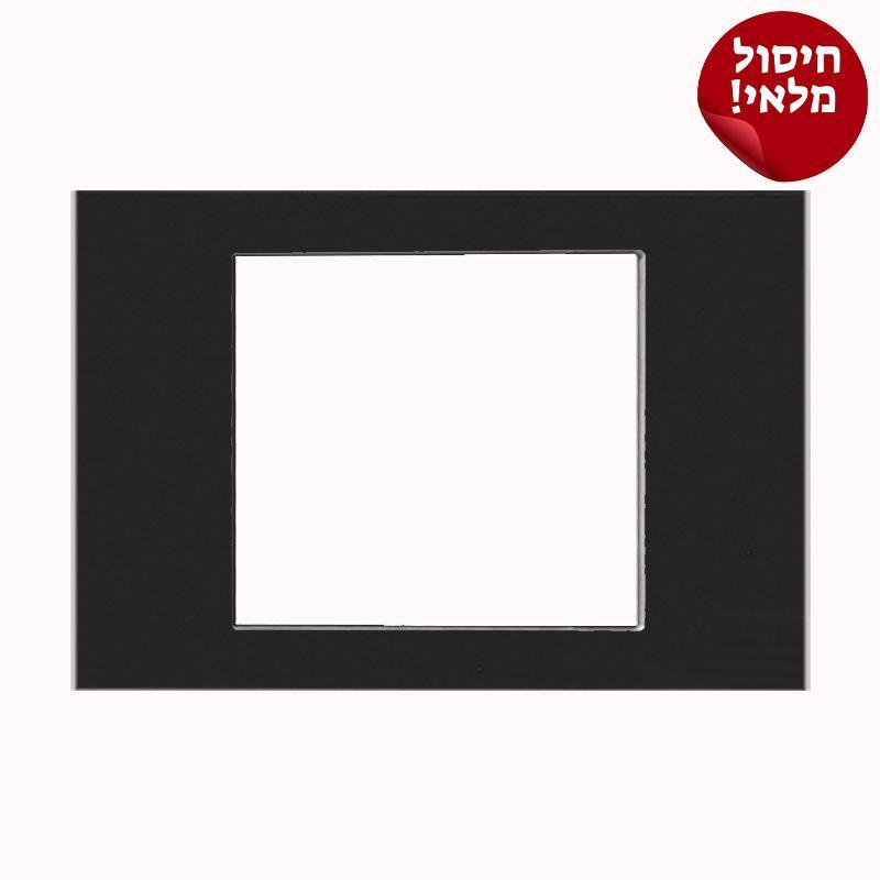 שיש שחור 80 סמ עם פתח לכיור 1