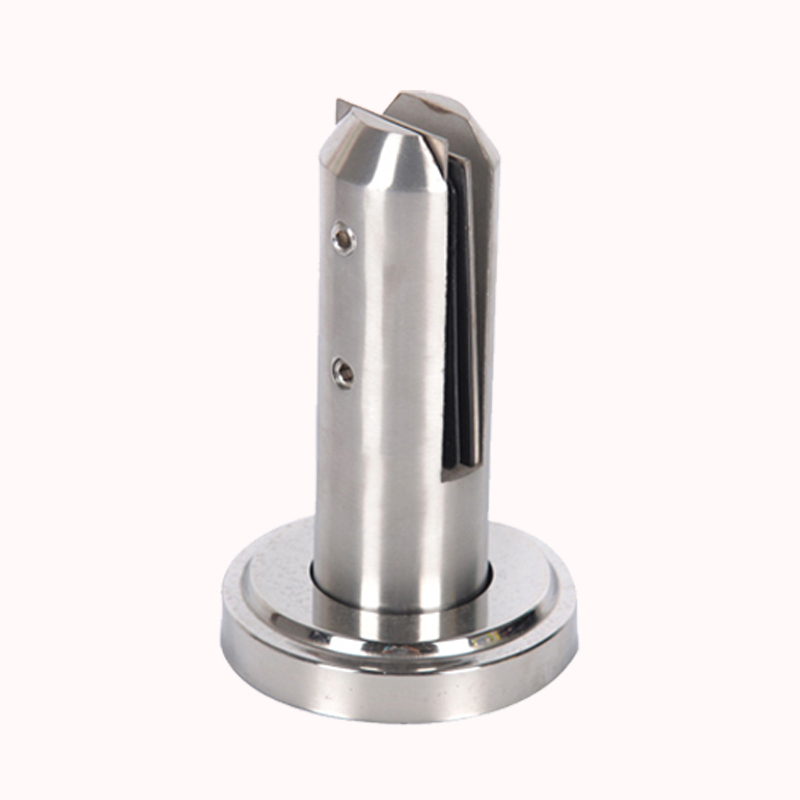 קליפ עגול מהדק מעקה זכוכית לרצפה 1