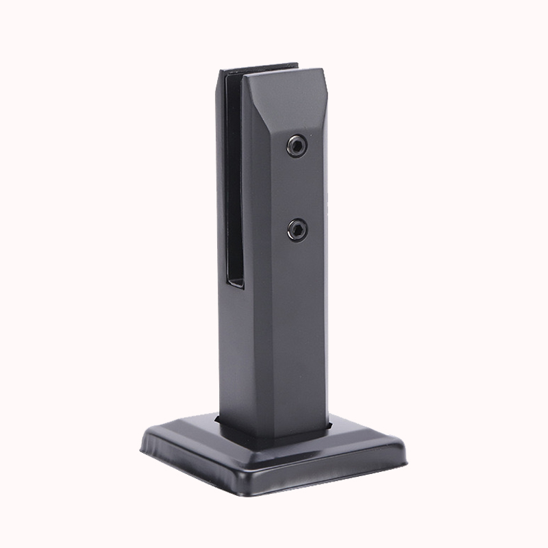 קליפ למעקה זכוכית שחור316 1