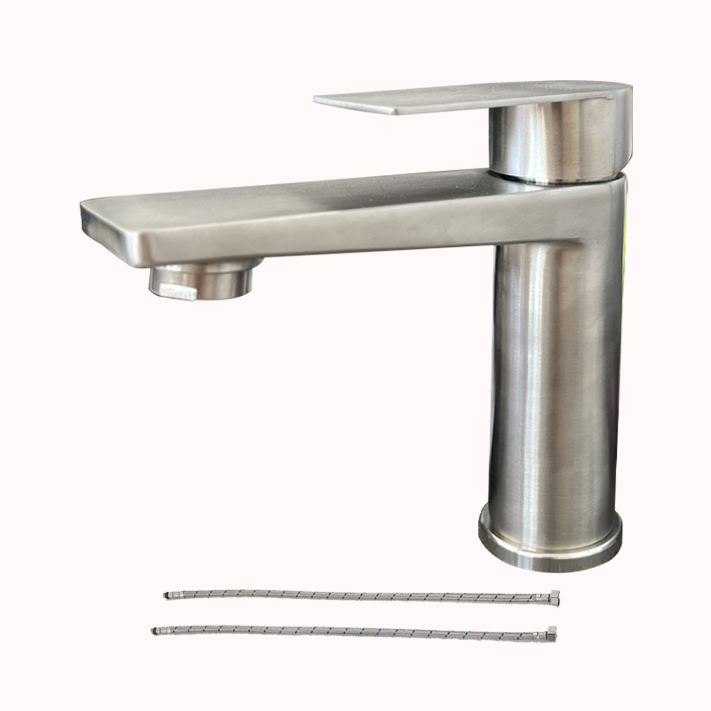 ברז נירוסטה קצר 1