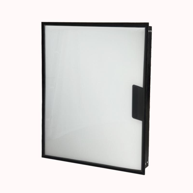 מסגרת עם דלת בודד לבן מידות מסגרת גובה 49.4 רוחב 40.5 1