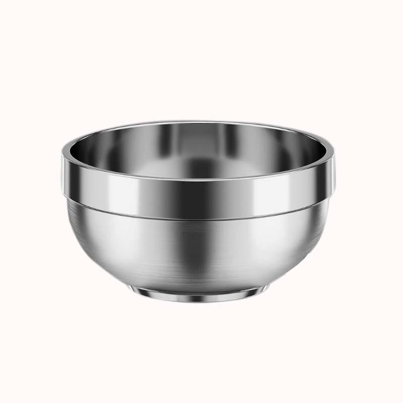 קערת נירוסטה דופן כפולה לערבוב 18 ס"מ 1