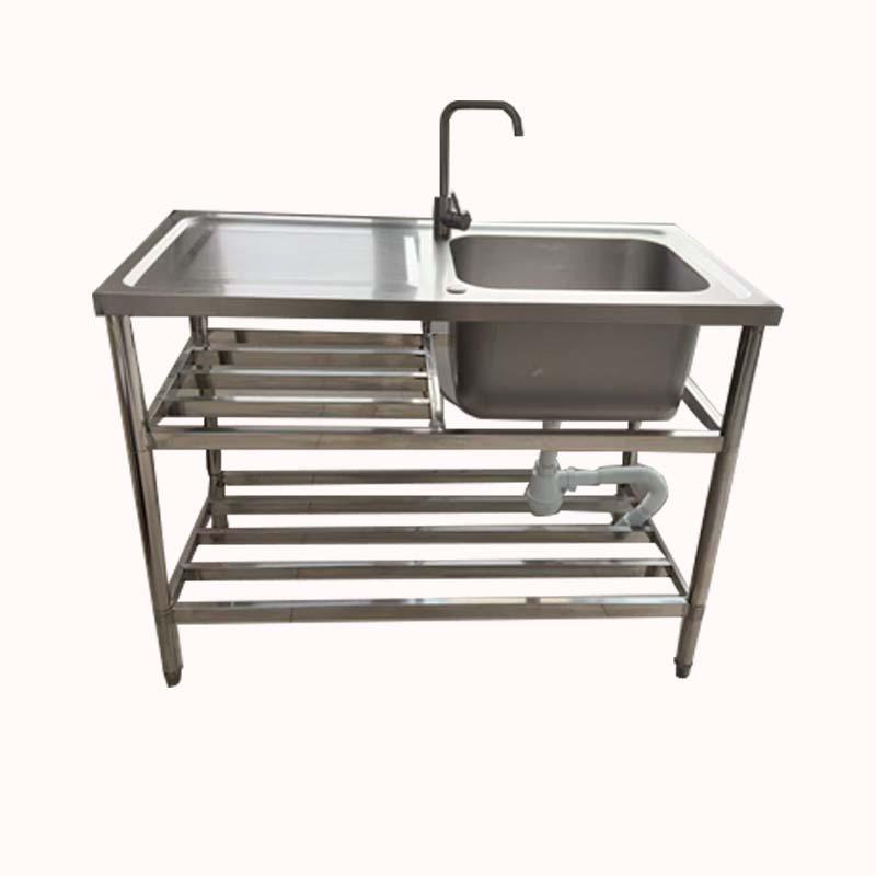 שולחן נירוסטה מתפרק 1.2 מטר 1