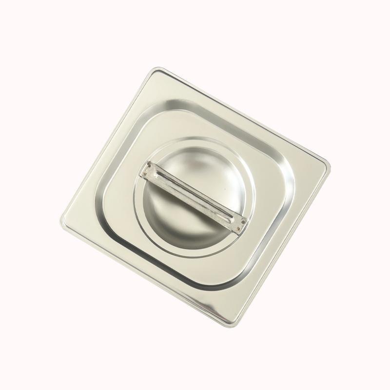 מכסה גסטרונום 1/6 נירוסטה 1