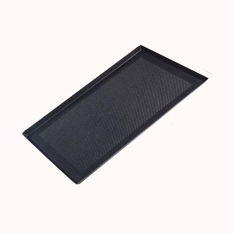 מגש אלומיניום מחורר שטוח 60/40 עם טפלון 1