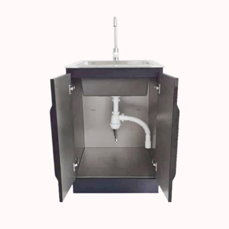 דלפק נועם 80 ס"מ עם הכנה לכיור ושני דלתות לפי בחירה 1