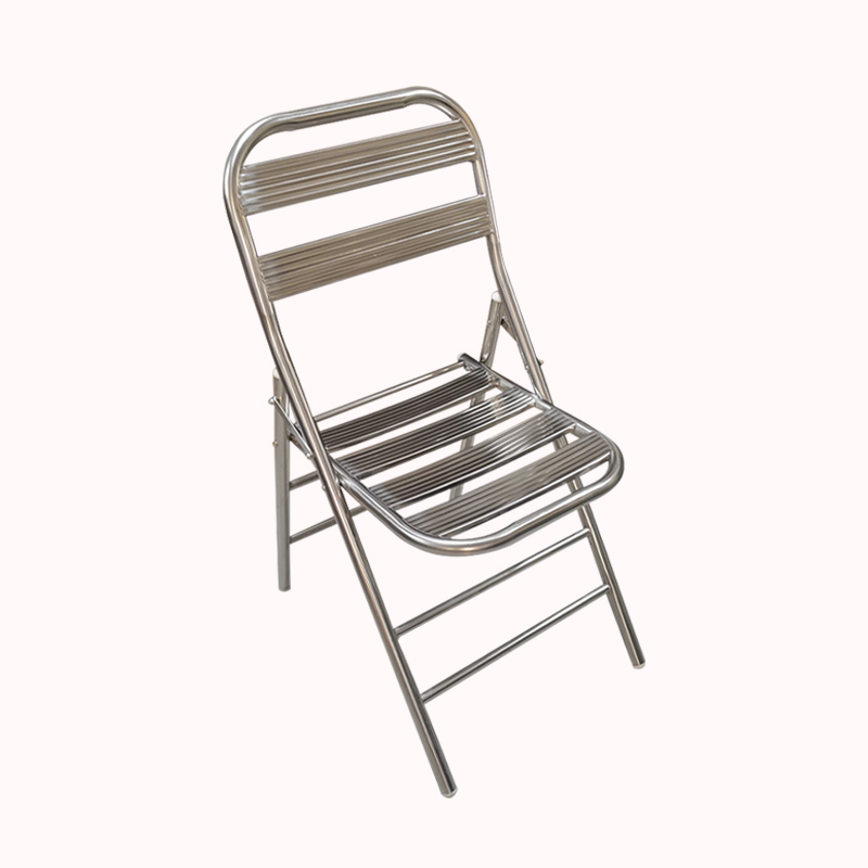 כסא מתקפל מנירוסטה 304 1