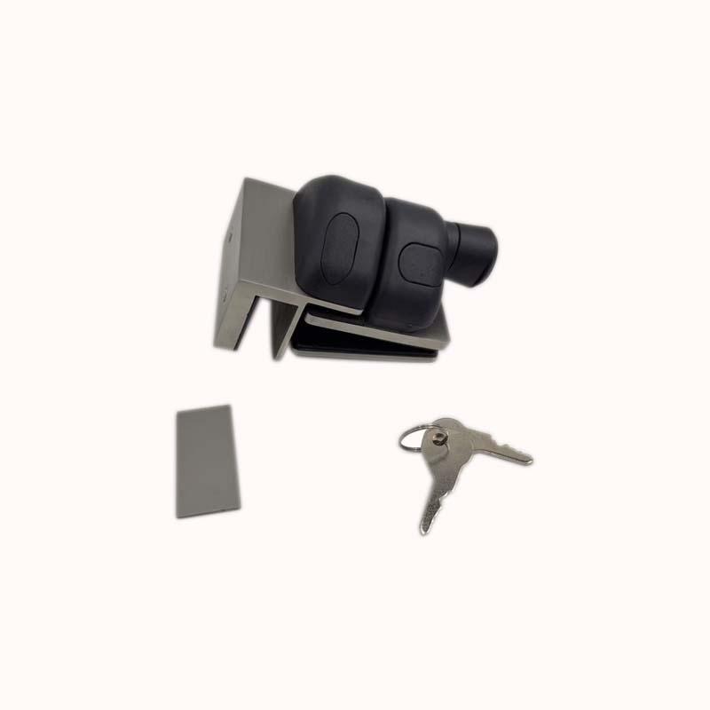 מנעול טריקה מגנטי פינתי R + מפתח 1